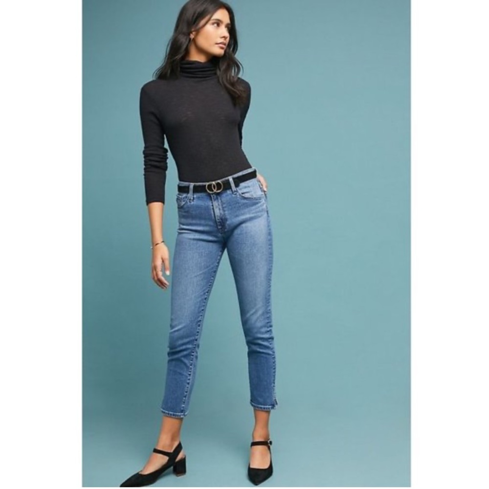 AG Anthropologie The High-Rise Stevie Ankle Jeans Size 29